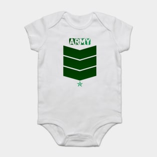 ARMED, ARMED, MILITARY, WAR, COMMAND, ARMED FORCES Baby Bodysuit